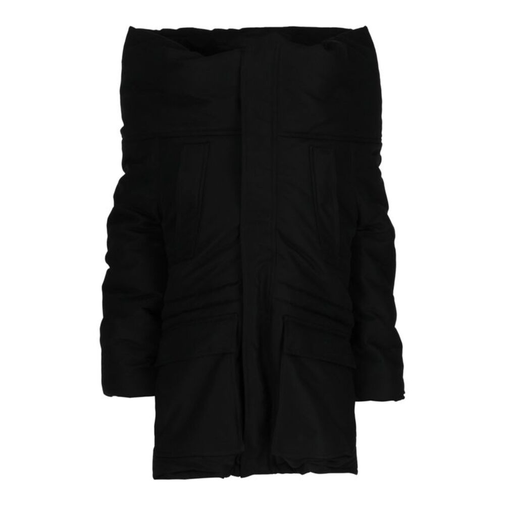 Balenciaga Deconstructed Parka Black Womens